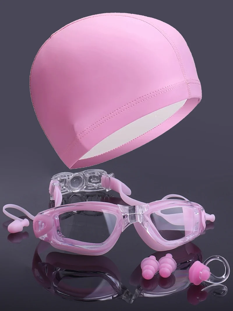 Profi-Schwimmset mit Hochleistungsbrille und Sicherheits-Ohrstöpseln Skanto