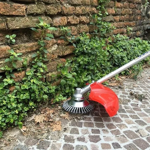 Skanto | TurboTrimmer™️ Unkrautbürste & -schneider aus Karbonstahl