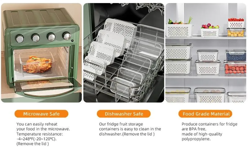 PureFresh Food Keeper — Frische, die Ihre Lebensmittel zum Leben erweckt und jeden Bissen genießen lässt! | Skanto