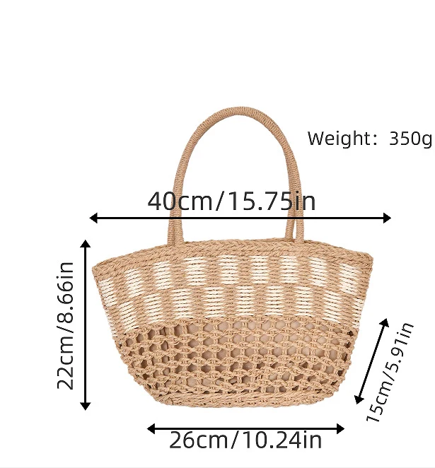 Großer Korb-Shopper Skanto