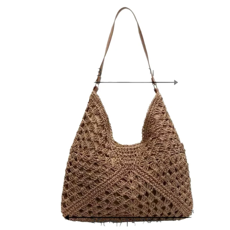 Großer handgeknüpfter Shopper Skanto