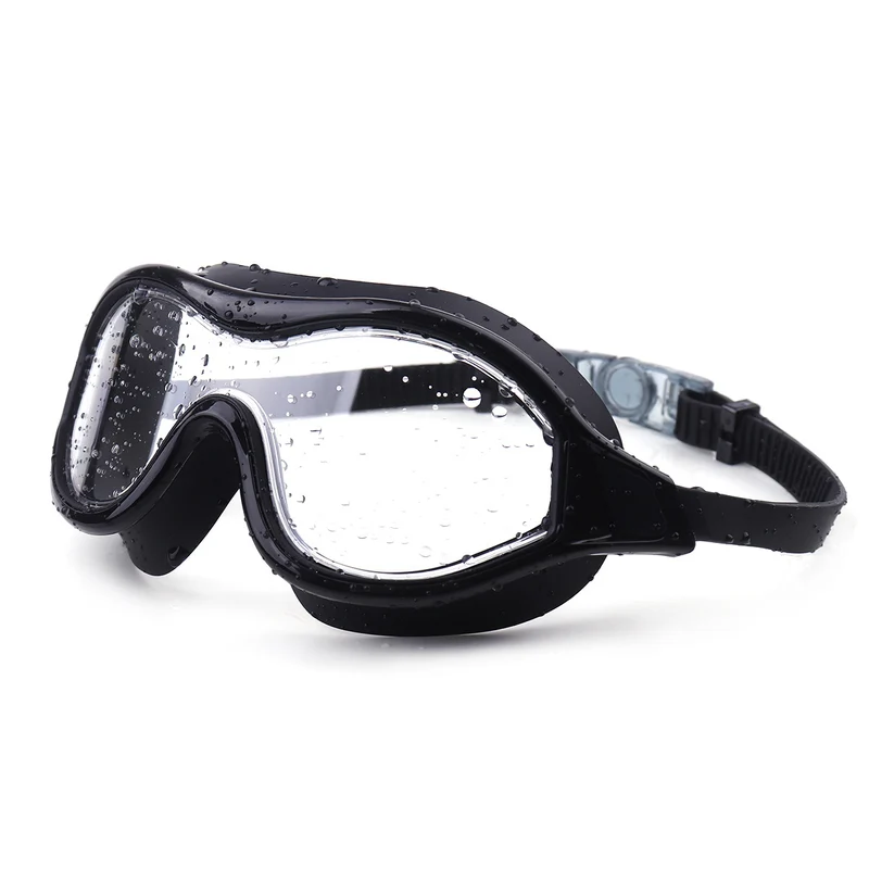 Leistungsstarke Schwimmmaske mit breiten Gläsern und Anti-Beschlag-Beschichtung Skanto