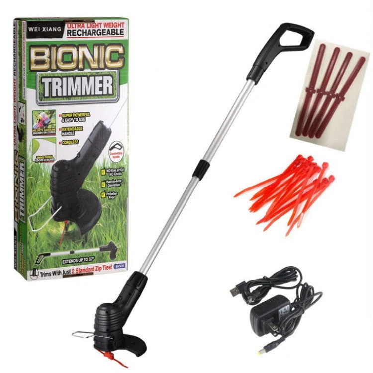 Tragbarer smarter kabelloser Elektro-Rasenmäher/-Trimmer & Kantenschneider | Skanto