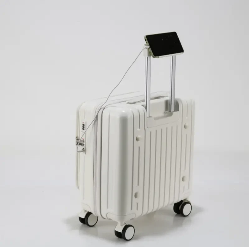 Damen Stylischer Kompakter Hartschalen-Reisekoffer Skanto