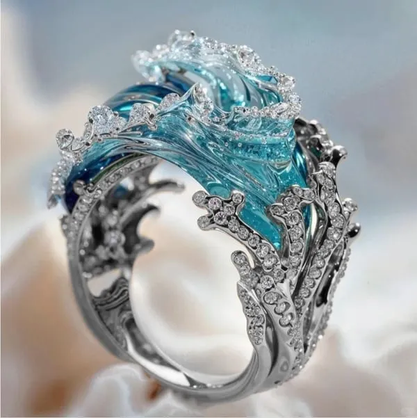 OceanSpirit Halskette – Elegante maritime Halskette in Gold/Silber Skanto