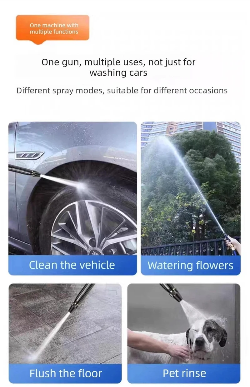 Gartenschlauch-Power-Düse – Schmutz beseitigen und in Sekundenschnelle wie ein Profi glänzen! | Skanto