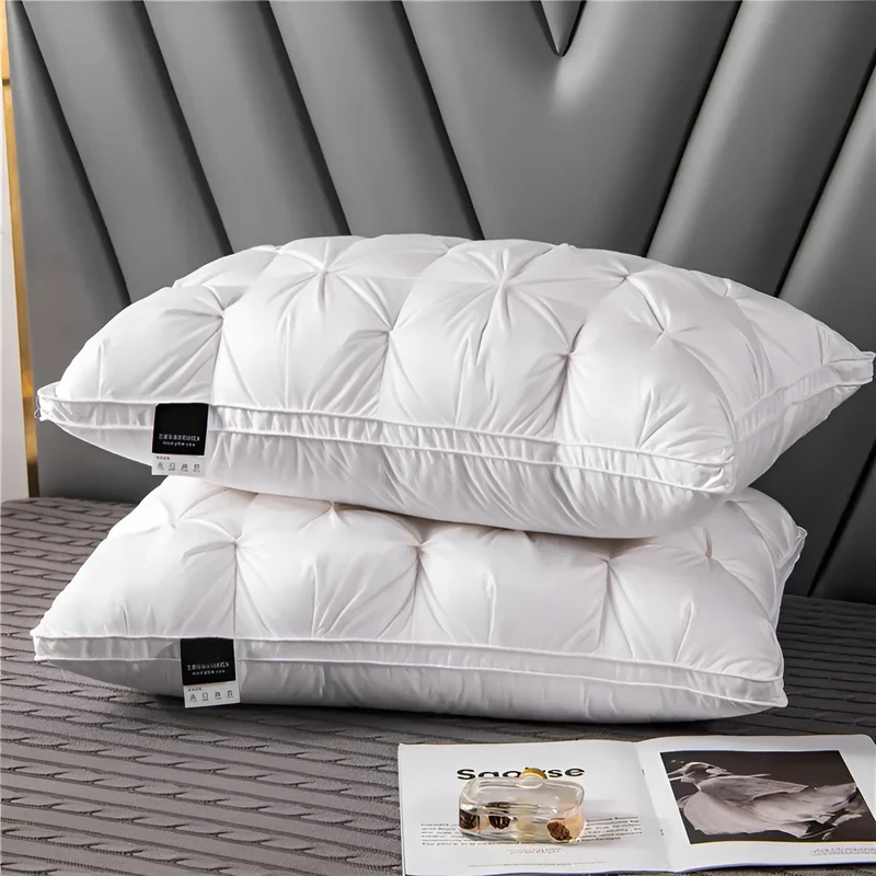 Hotelkissen mit Daunenfüllung – Luxuriös und bequem | Modernes Design für Schlaf- und Wohnzimmer | Skanto