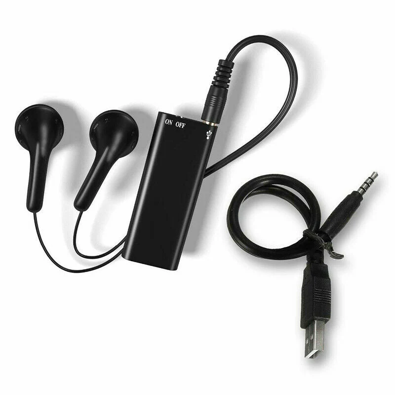 Skanto | Mini Diktiergerät – Mini Audio Recorder – Mini Aufnahmegerät – Kleinster versteckter Audio Recorder