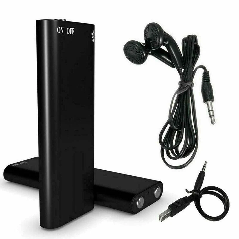 Skanto | Mini Diktiergerät – Mini Audio Recorder – Mini Aufnahmegerät – Kleinster versteckter Audio Recorder