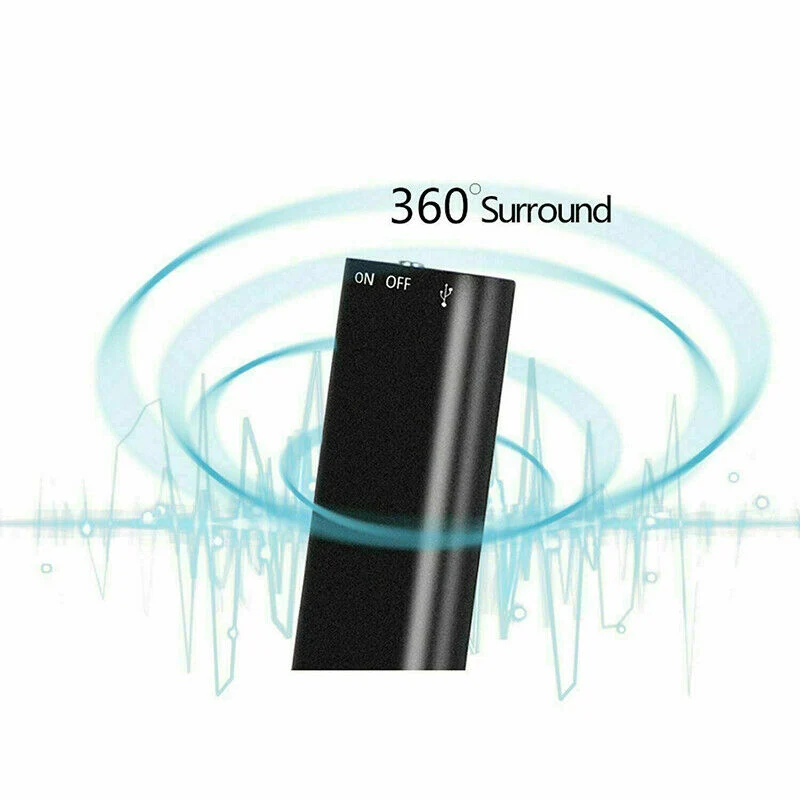 Skanto | Mini Diktiergerät – Mini Audio Recorder – Mini Aufnahmegerät – Kleinster versteckter Audio Recorder