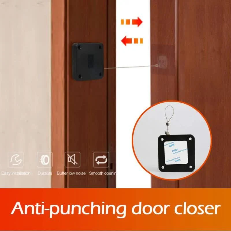Bohrerloser Automatischer Sensor-Türschließer | Skanto