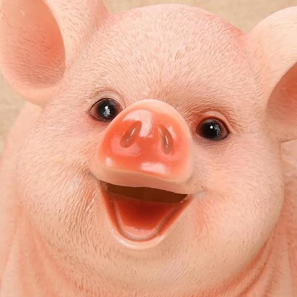 Realistisches fröhliches Sparschwein | Skanto
