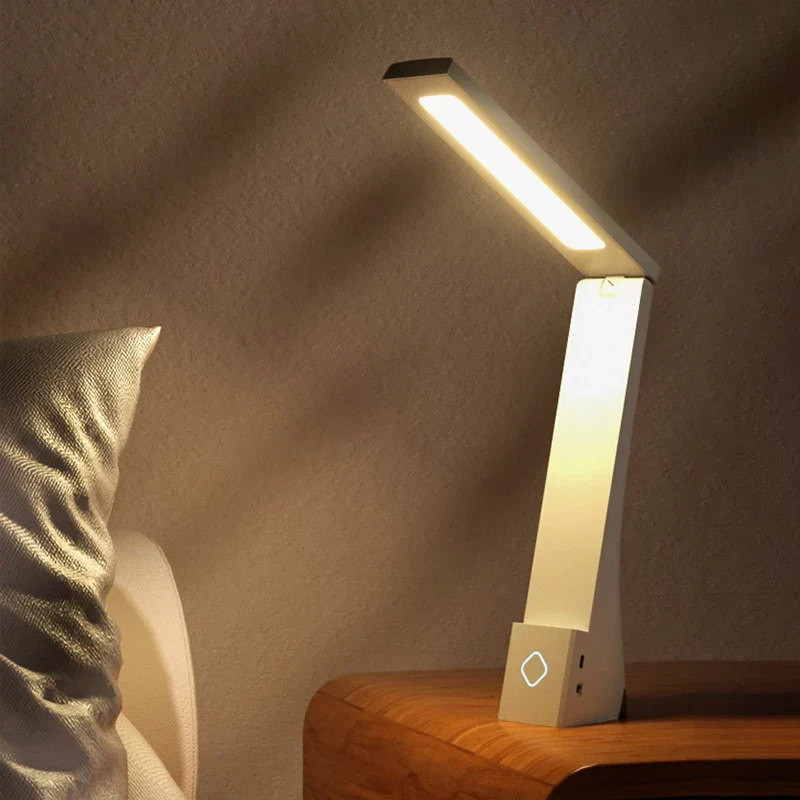 Dimmbare LED-Schreibtischlampe mit flexiblem Arm – Moderne USB-Schreibtischleuchte für das Büro | Skanto