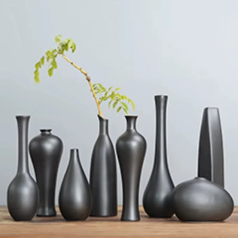 Keramische geometrische moderne Vase | Skanto