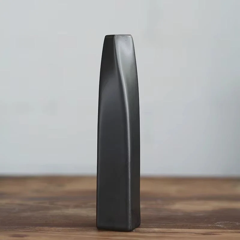 Keramische geometrische moderne Vase | Skanto