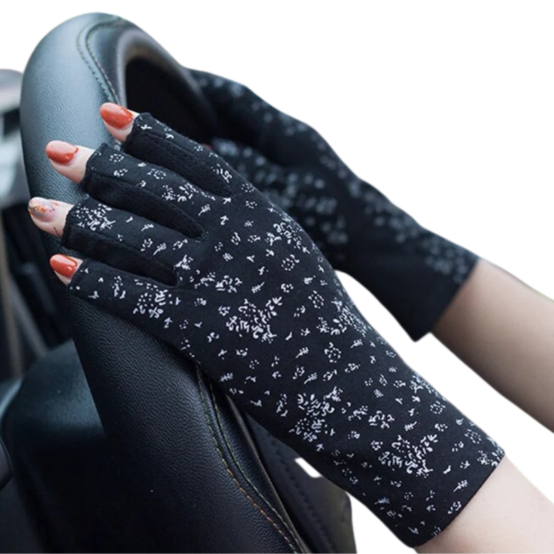 Elegante UV-Schutz-Baumwollhandschuhe