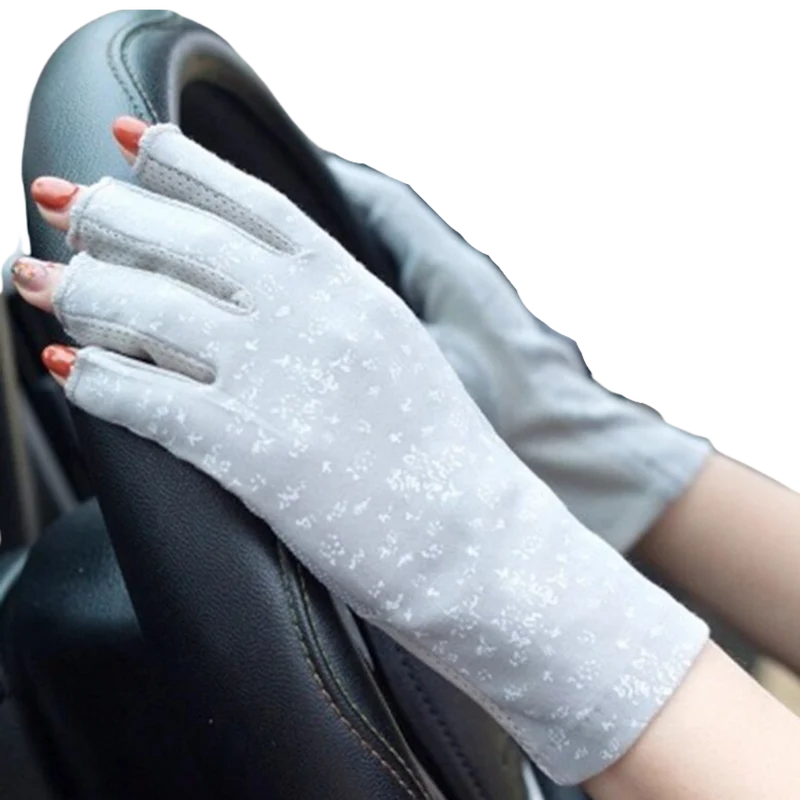Elegante UV-Schutz-Baumwollhandschuhe