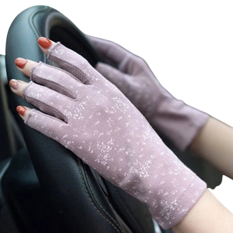 Elegante UV-Schutz-Baumwollhandschuhe
