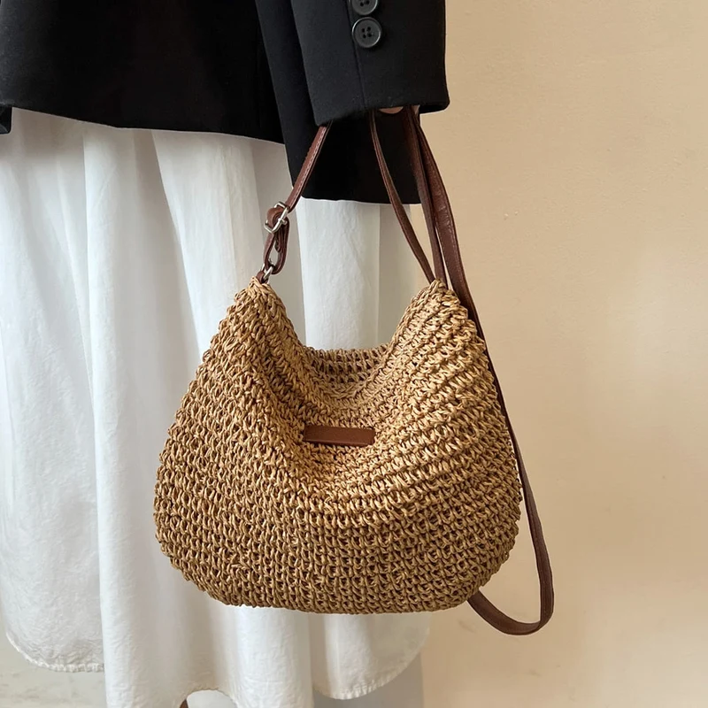 Skanto | BOHOCHIC | Trendige Boho-Tasche | Handgemachte Designer-Umhängetasche | Nachhaltig und stilvoll
