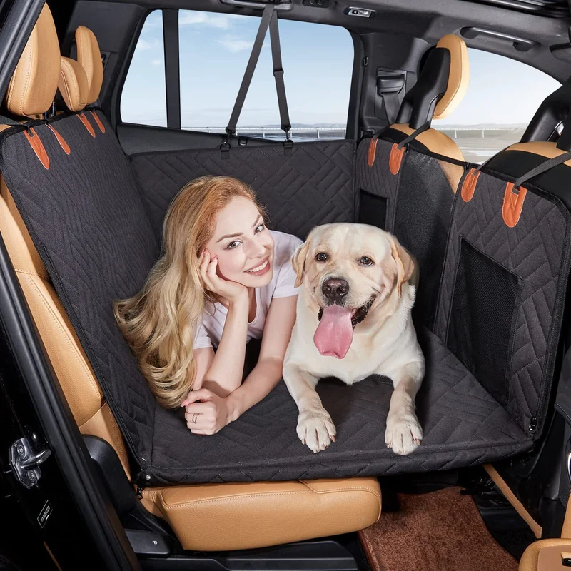 Skanto Autositzverlängerung mit festem Boden für Hunde Skanto