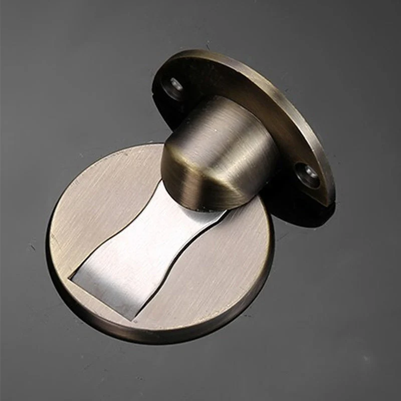 Unsichtbarer magnetischer Türstopper aus Edelstahl | Skanto