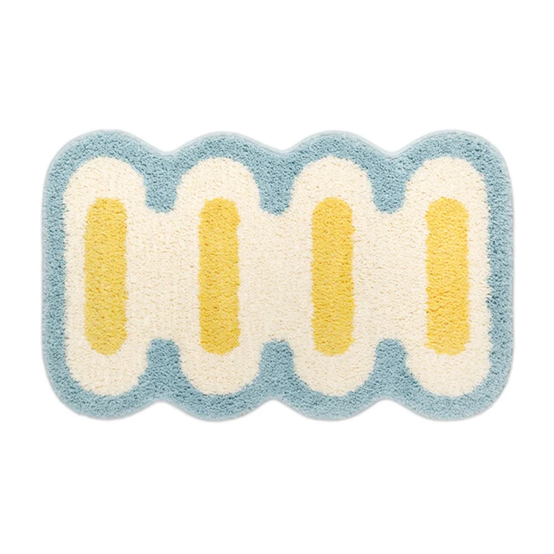 Geometrische Tufting-Badematte | Skanto