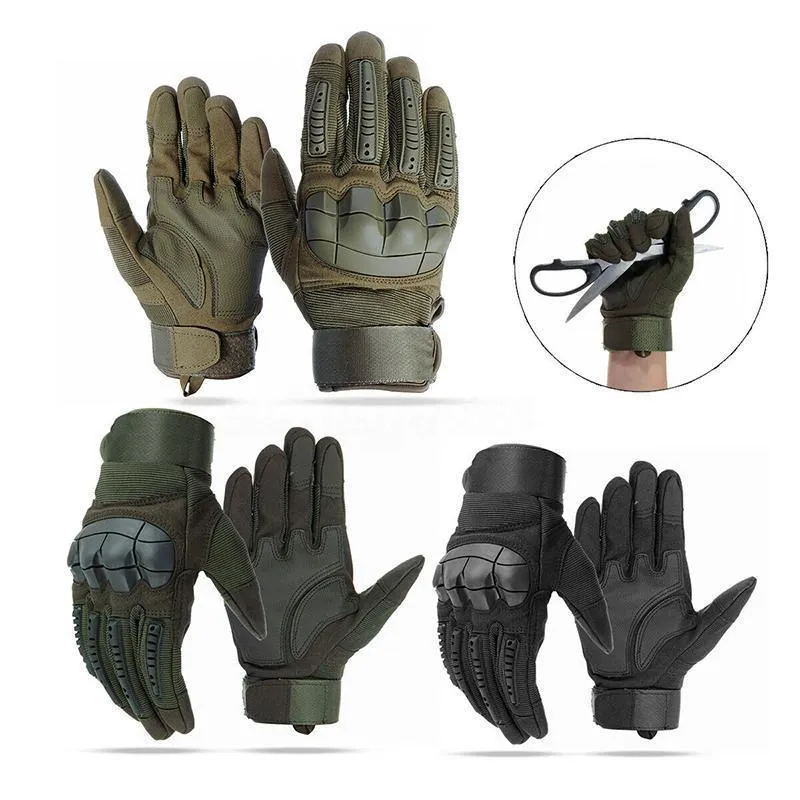 Militärische taktische Vollfingerhandschuhe | Skanto