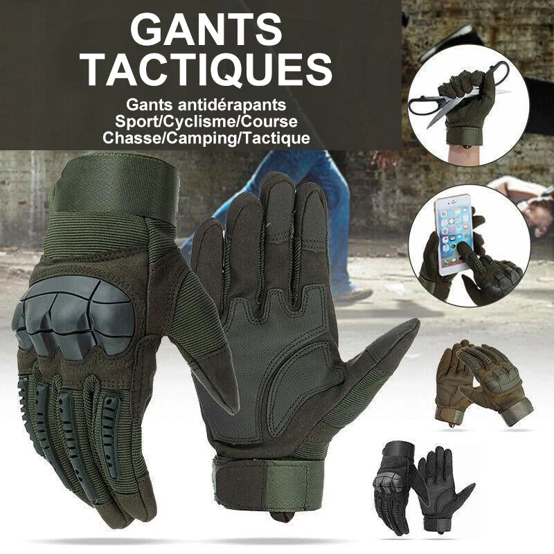 Militärische taktische Vollfingerhandschuhe | Skanto