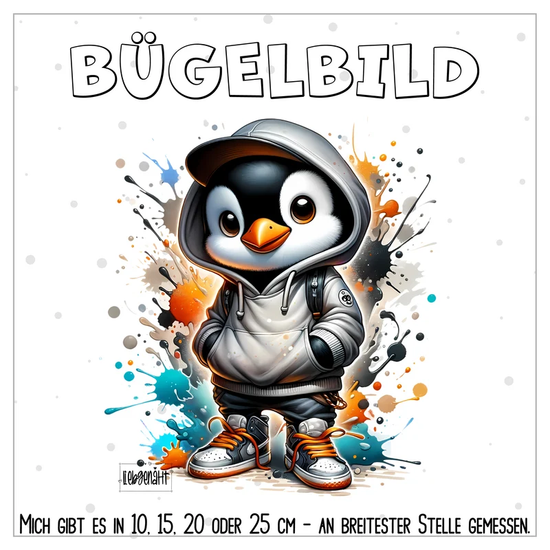 VORBESTELLUNG | BÜGELBILD | COOLER PINGUIN 2