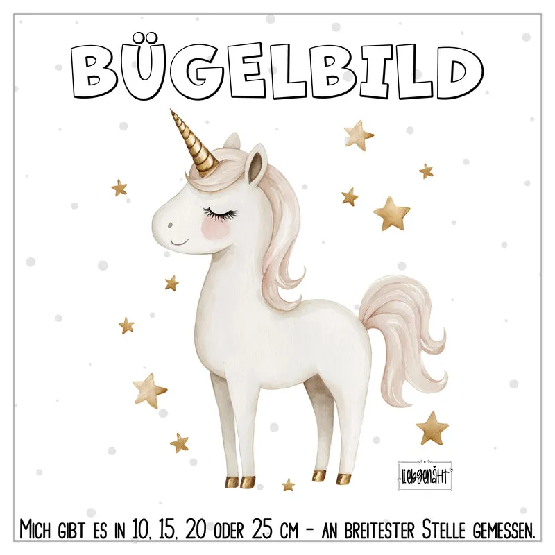 VORBESTELLUNG | BÜGELBILD | EINHORN