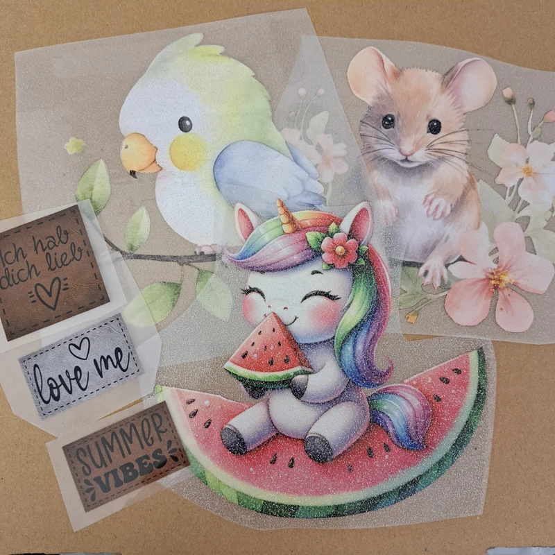 Glitzer Paket ~ 15 cm