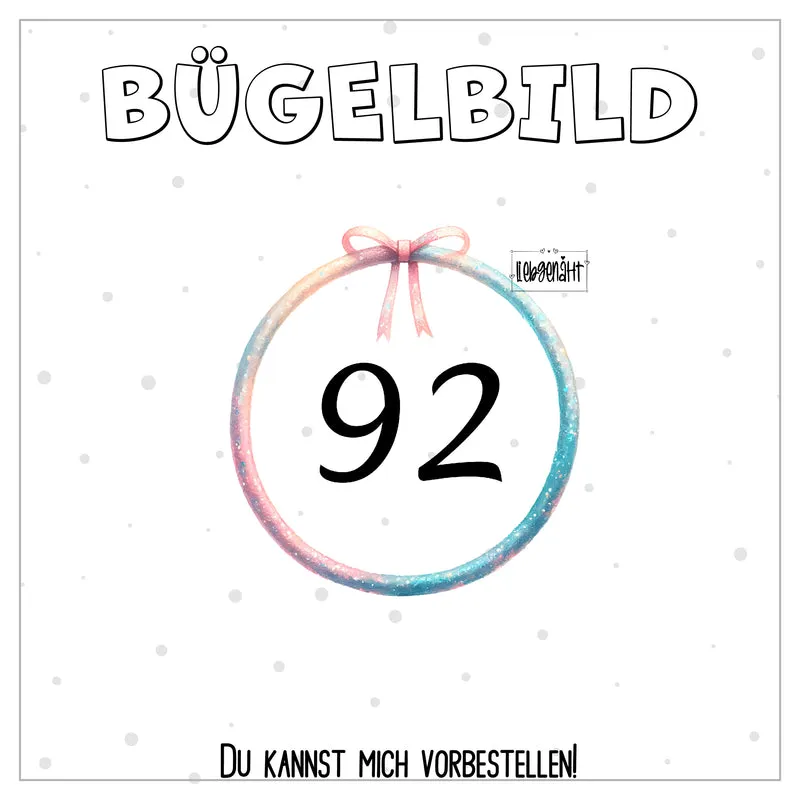 VORBESTELLUNG! Größenlabel - Turnring