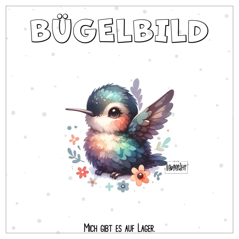 GLITZER! Kolibri - 15 cm