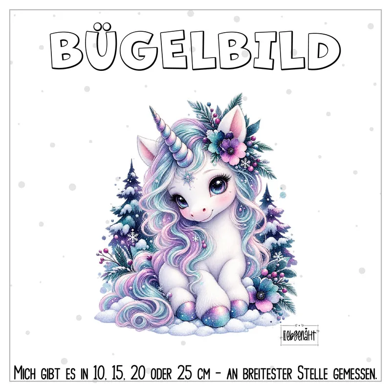 VORBESTELLUNG | BÜGELBILD | EINHORN 2