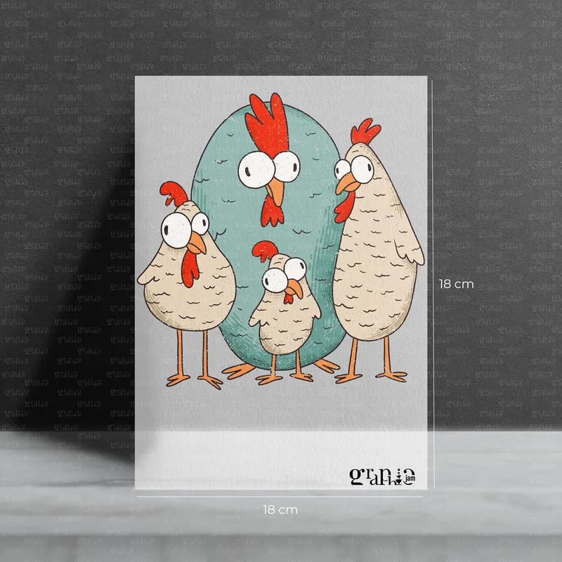 Bügelbild „Crazy Chicks Vol2"