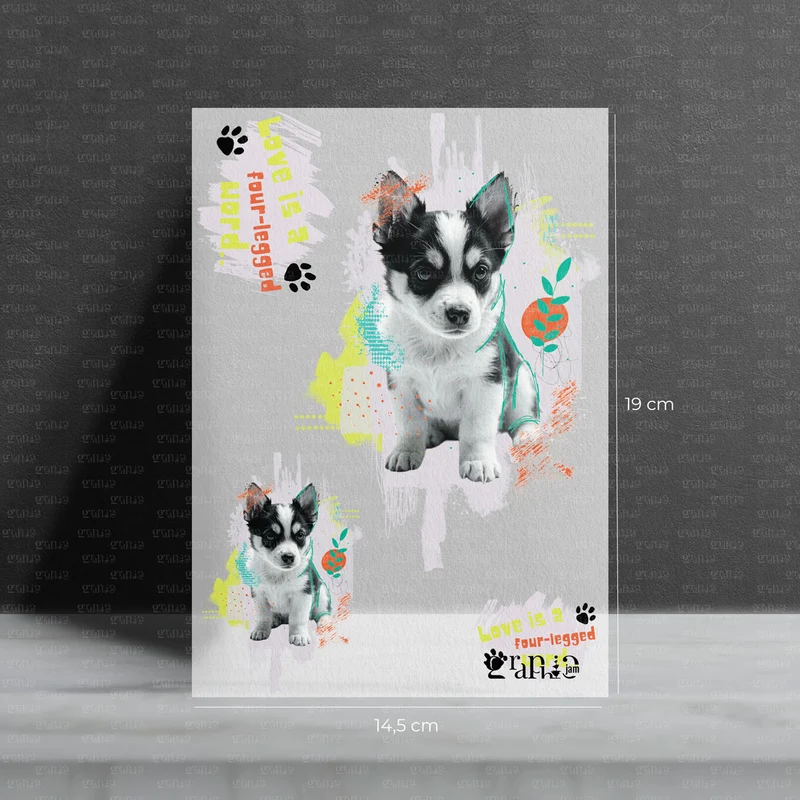 Bügelbild Set – Cutie Dog | Statement Set