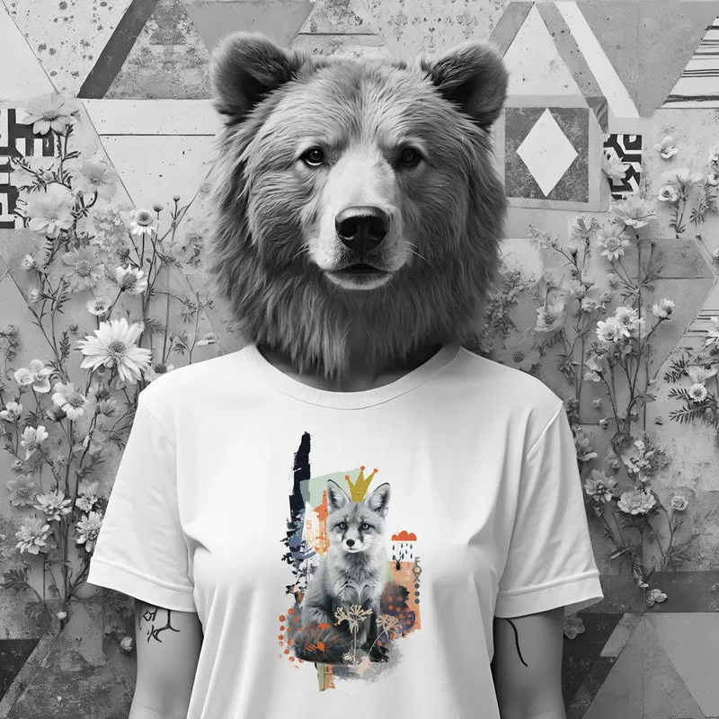 Bügelbild Collage - Wer ist der Fuchs