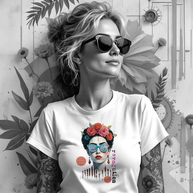 Bügelbild Revolution- Frauenpower für Erwachsene