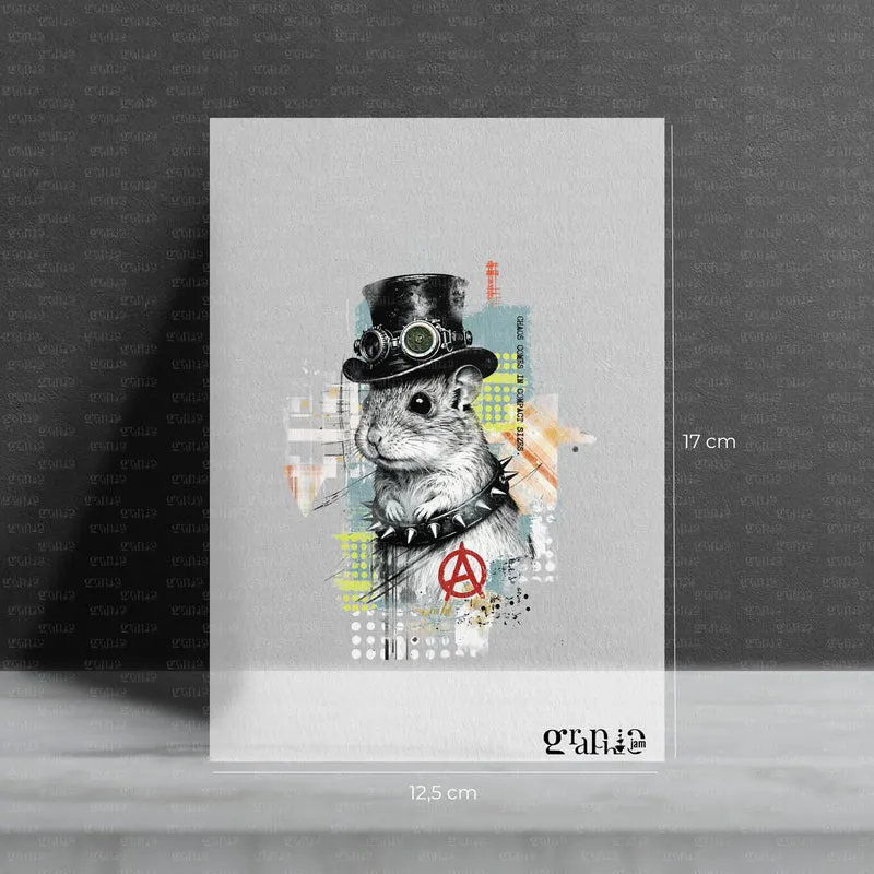 Bügelbild Mini Rebel | Steampunk Animals