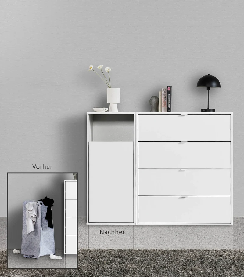 Wäscheschrank 'Der Wäschehüter'
