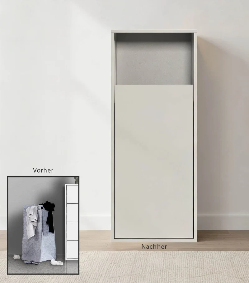Wäscheschrank 'Der Wäschehüter'
