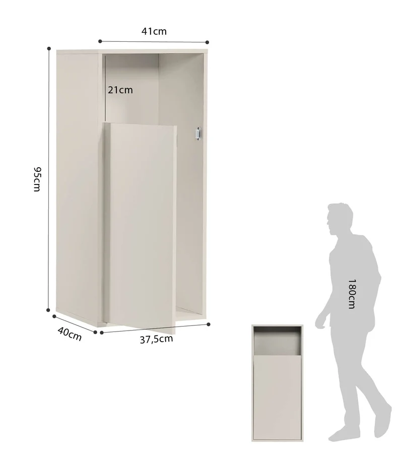 Wäscheschrank 'Der Wäschehüter'