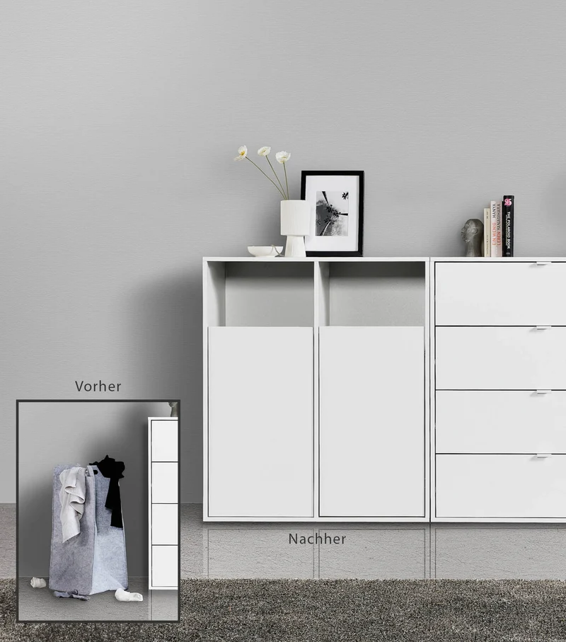 Wäscheschrank 'Der Wäschehüter'