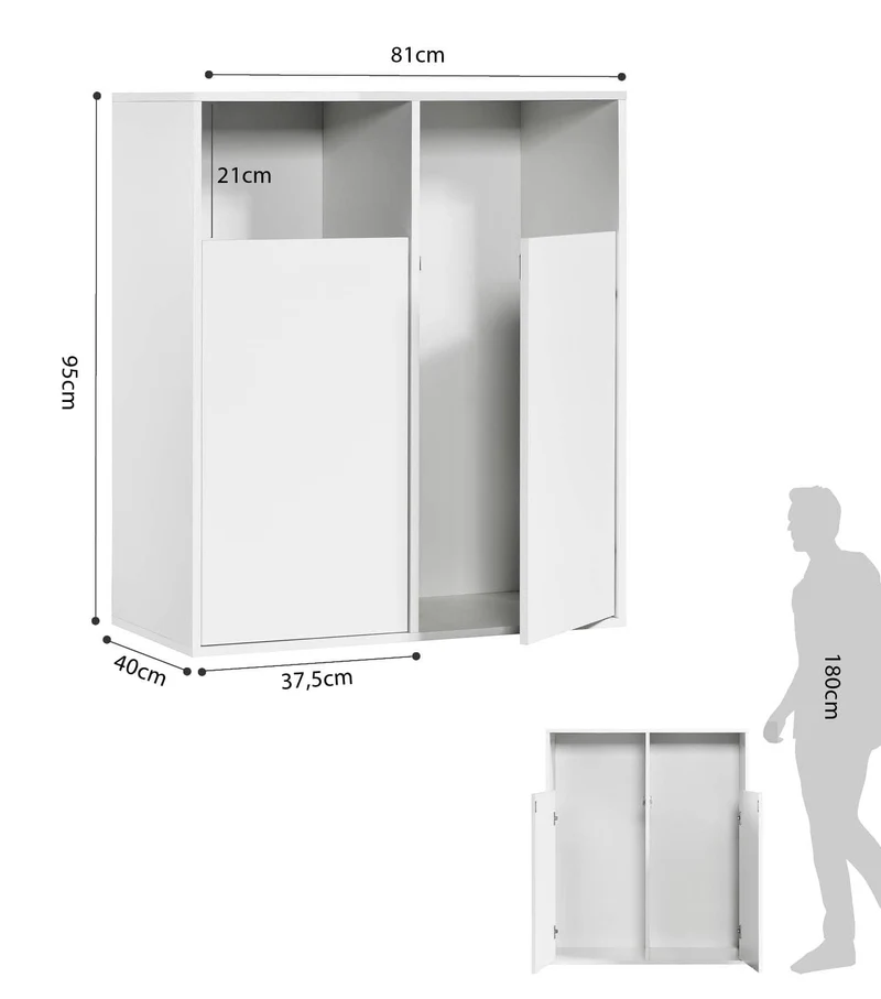 Wäscheschrank 'Der Wäschehüter'