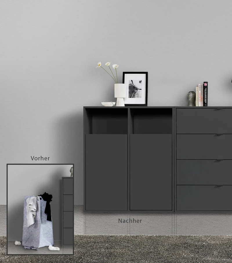 Wäscheschrank 'Der Wäschehüter'
