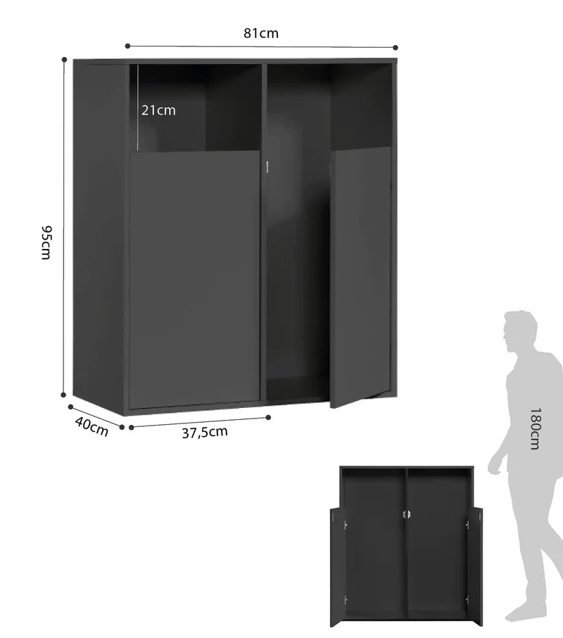 Wäscheschrank 'Der Wäschehüter'