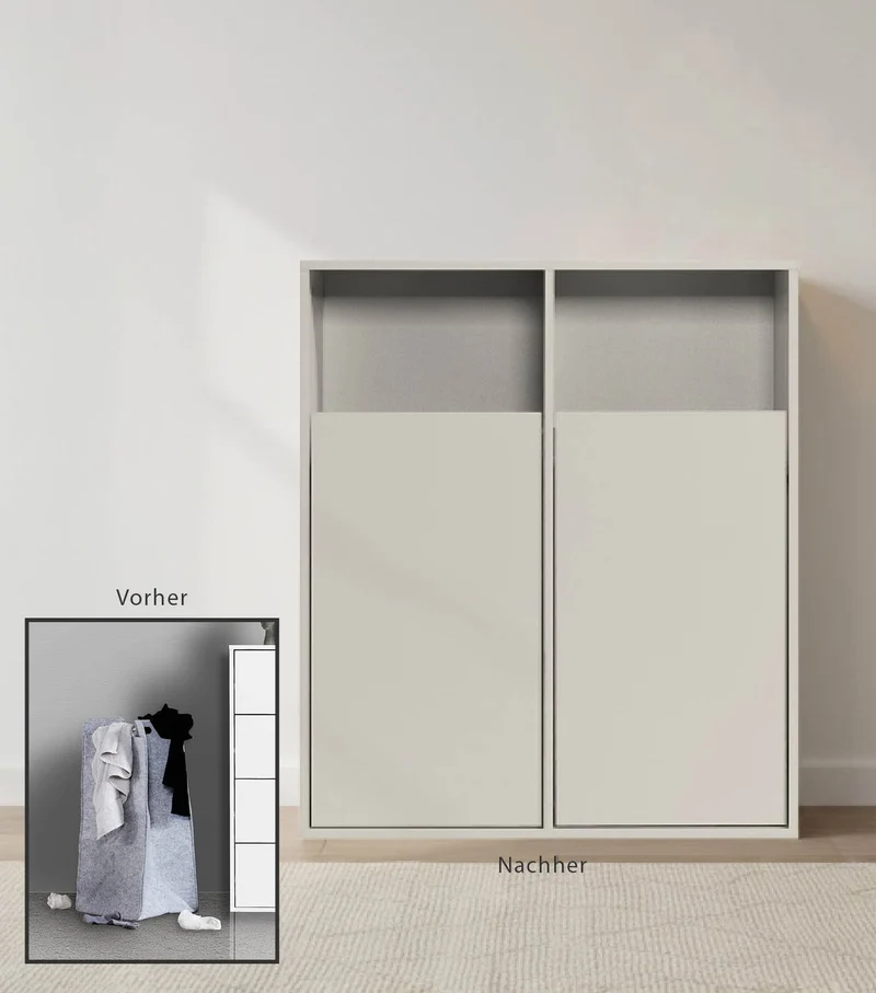 Wäscheschrank 'Der Wäschehüter'