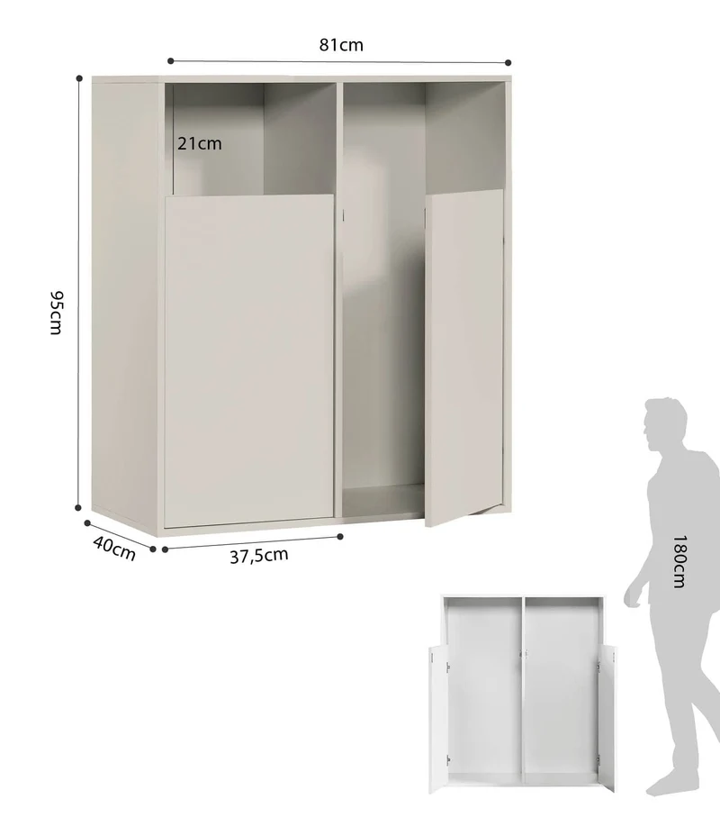 Wäscheschrank 'Der Wäschehüter'