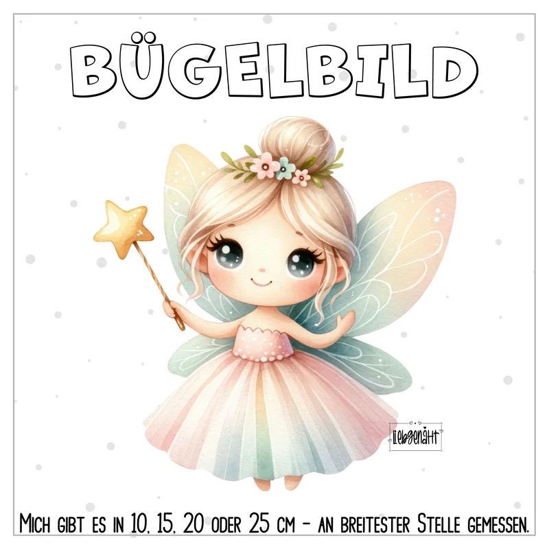 VORBESTELLUNG | BÜGELBILD | SÜßE FEE 4