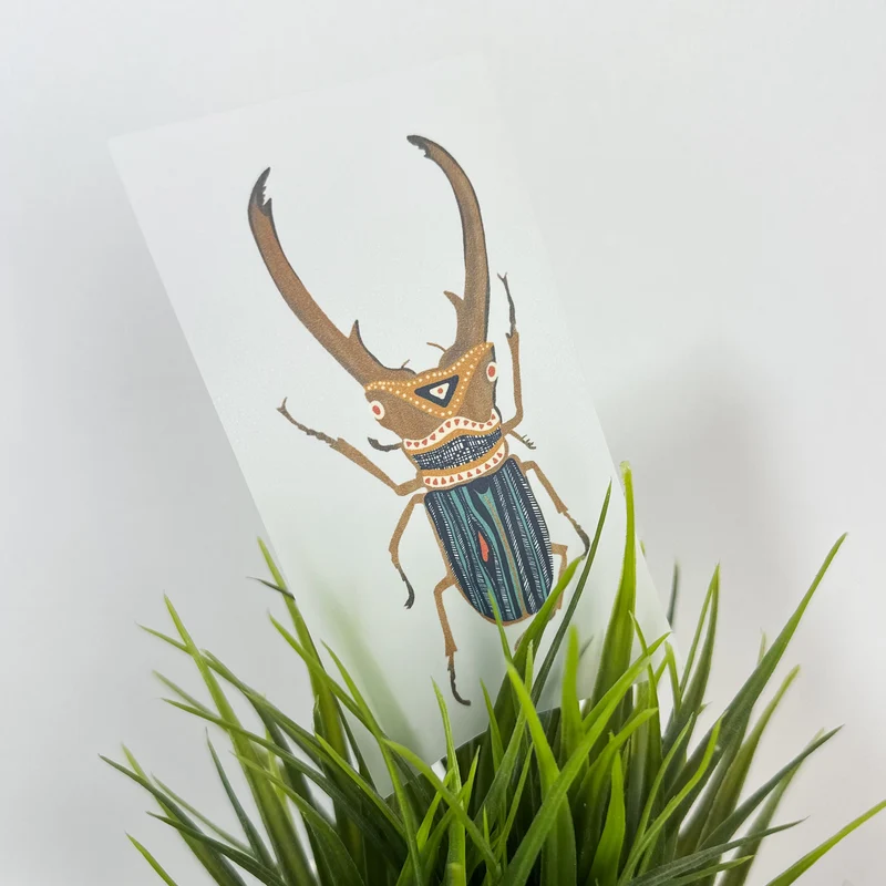 Bügelbild Hirschkäfer